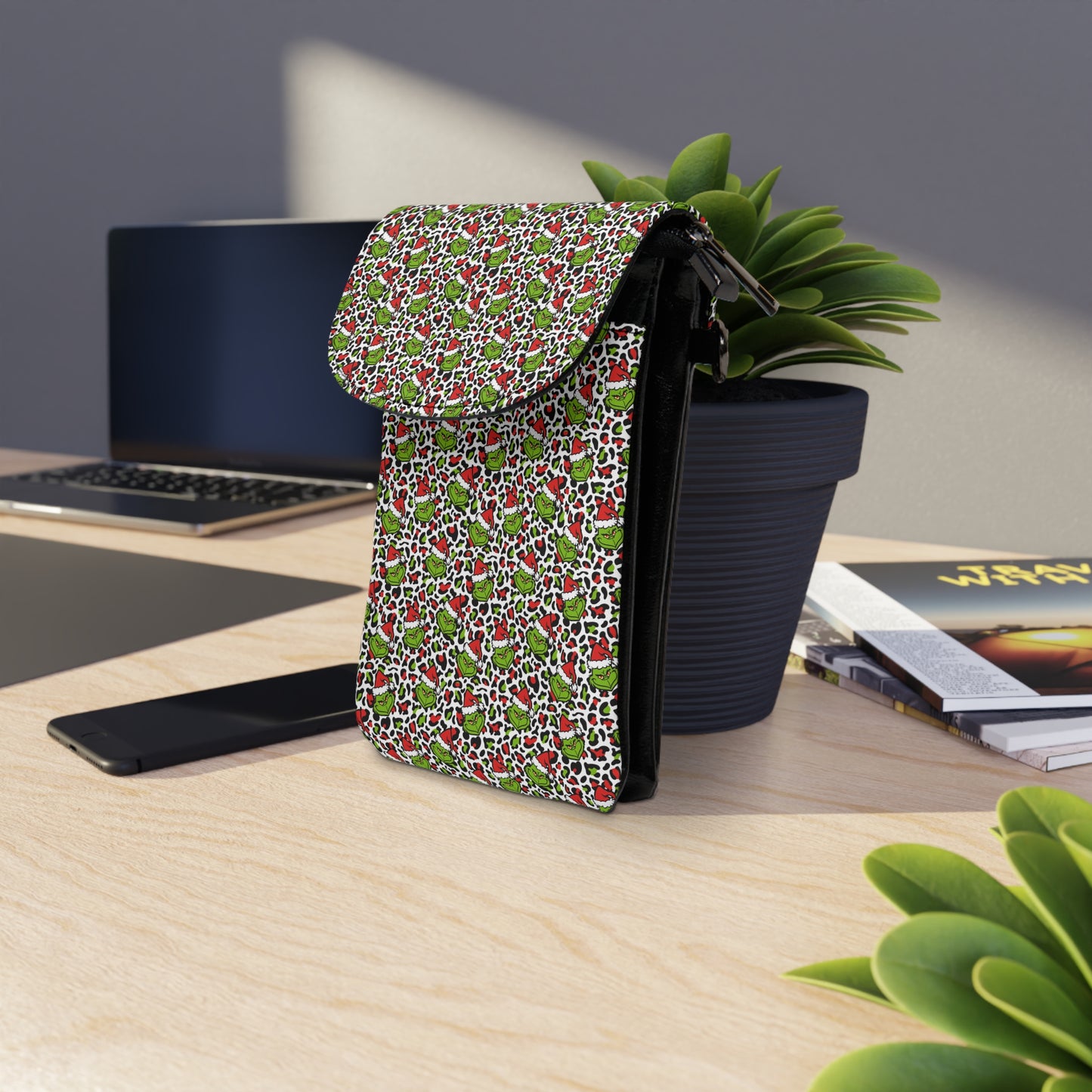 Cell Phone Wallet with Strap