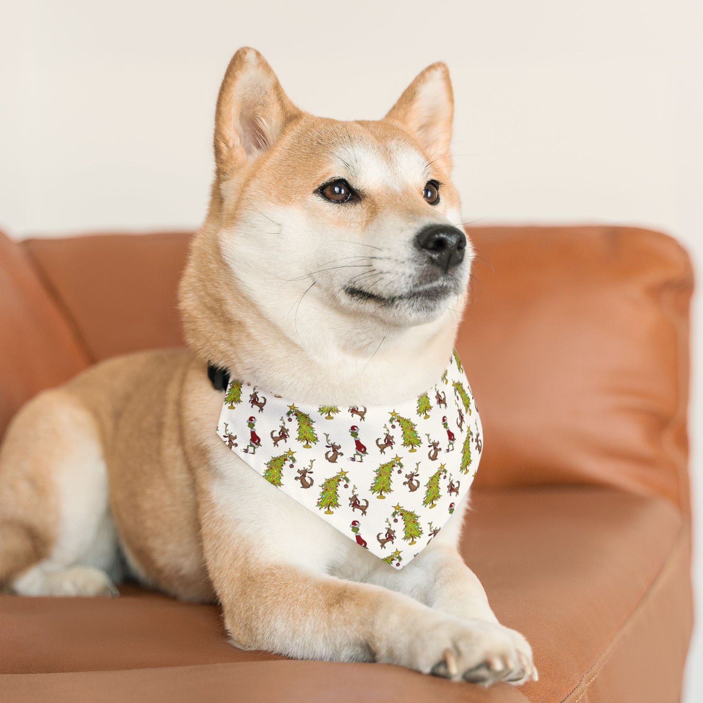 Pet Bandana (Christmas Trees)