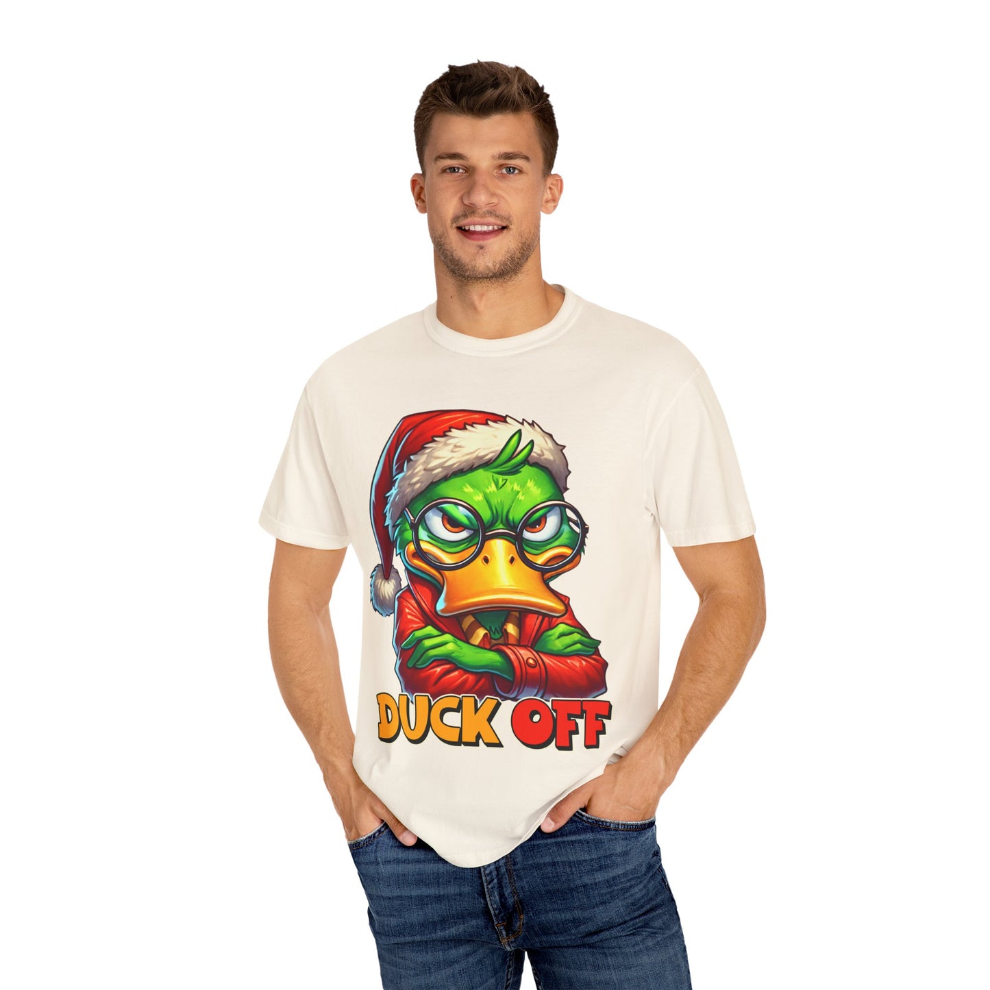 Unisex T-shirt (Duck Off Christmas)