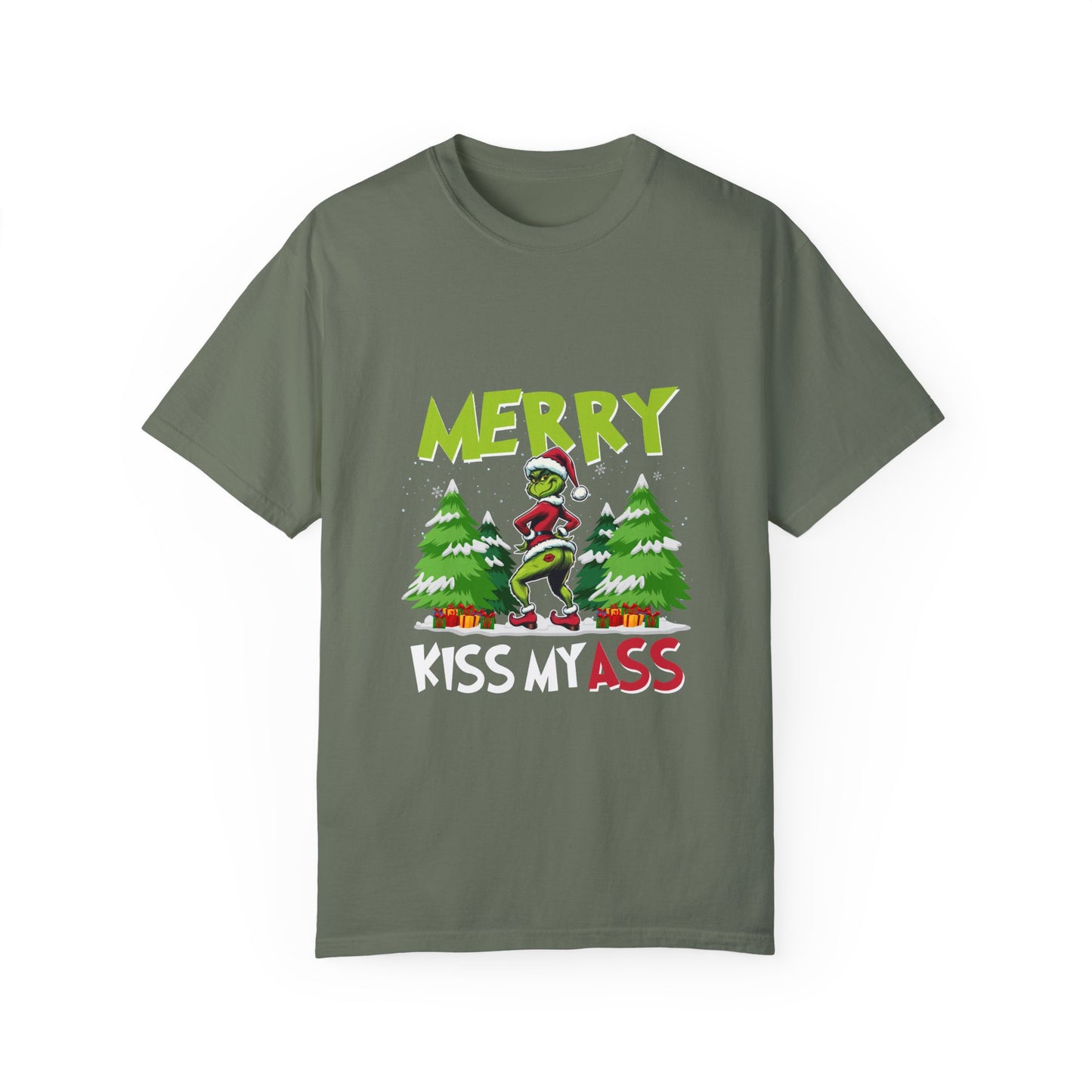 Unisex T-shirt (Merry Kiss My Ass)