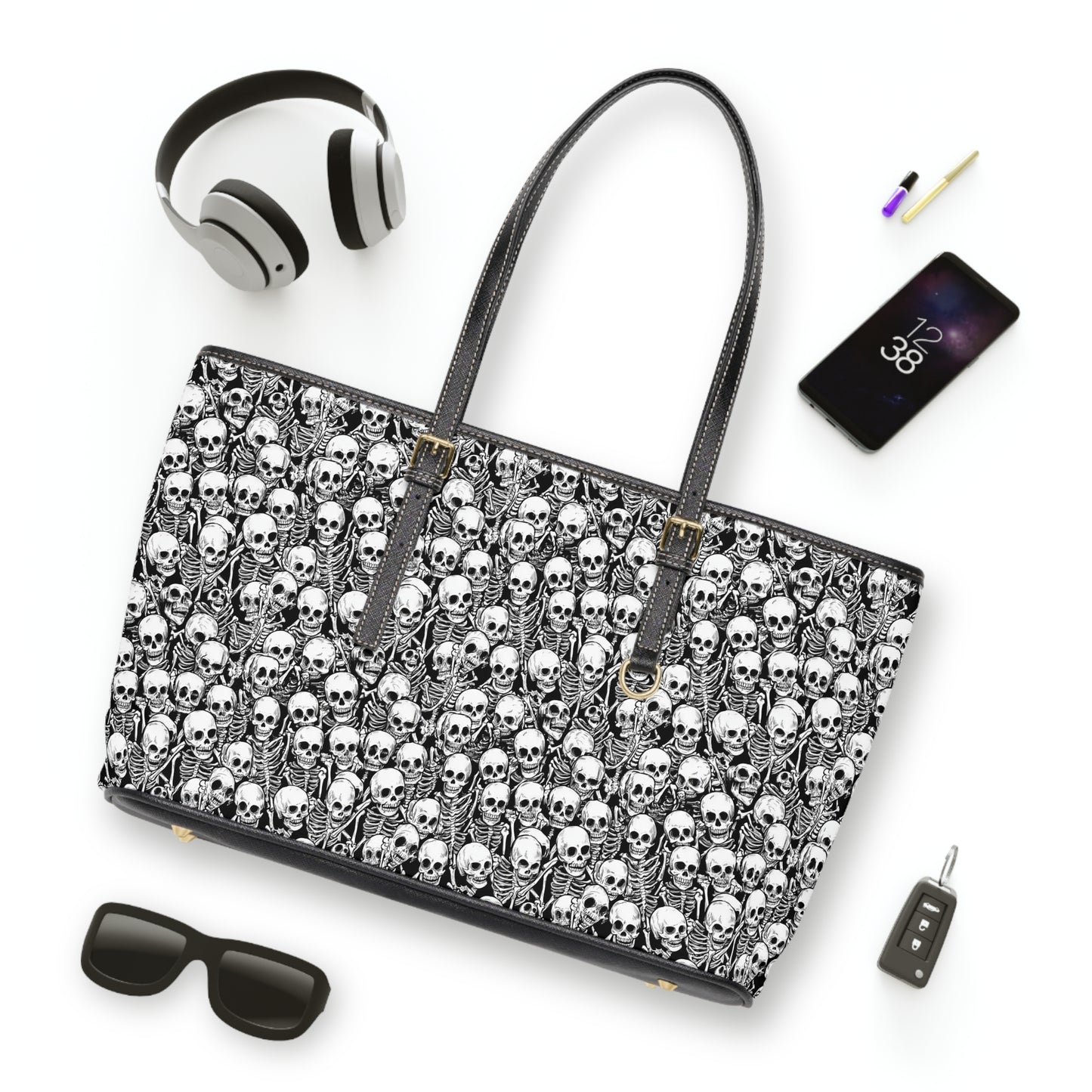 Shoulder Bag (Skulls)