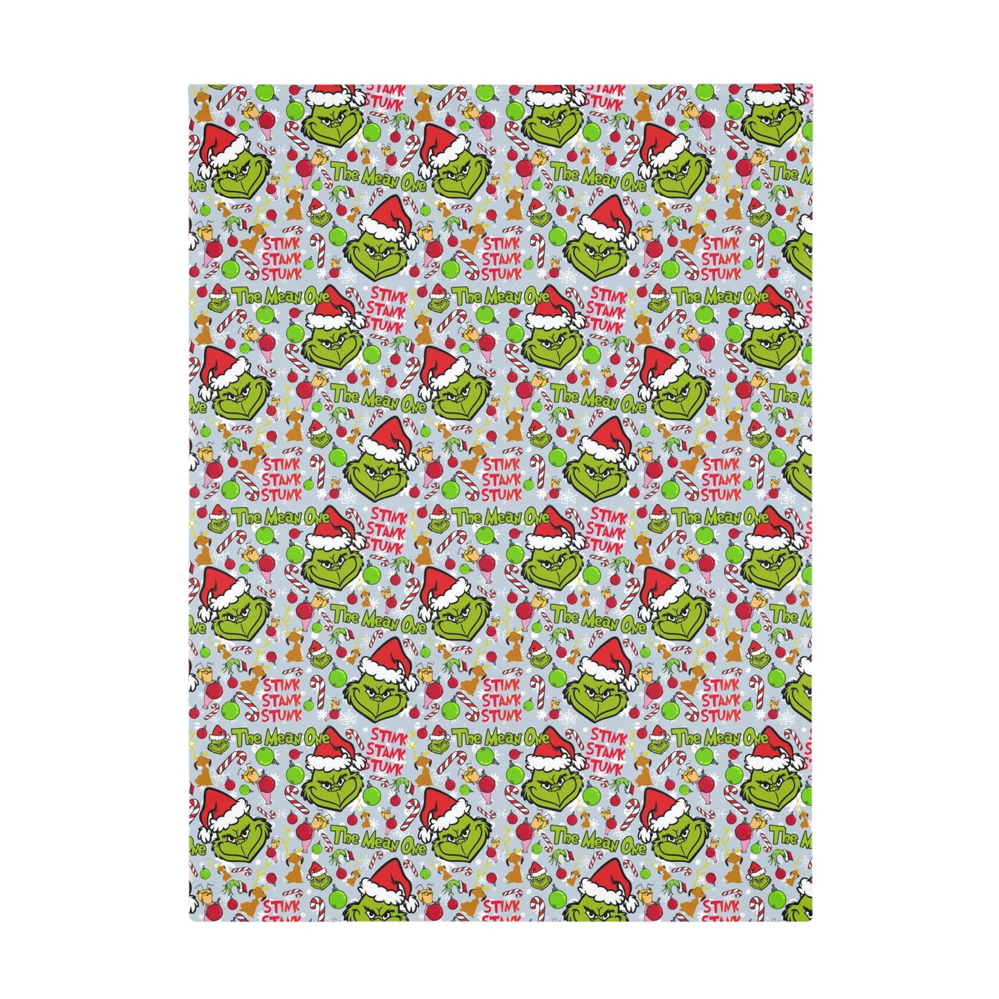 Holiday Fleece Blanket (The Mean One)