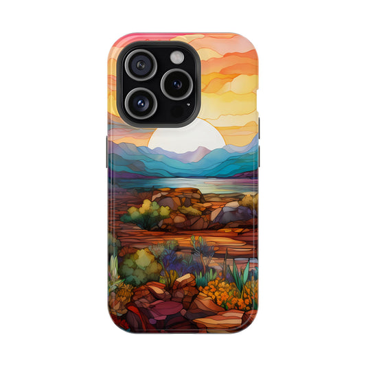 MagSafe Tough  Phone Case-Gift (Desert Oasis)