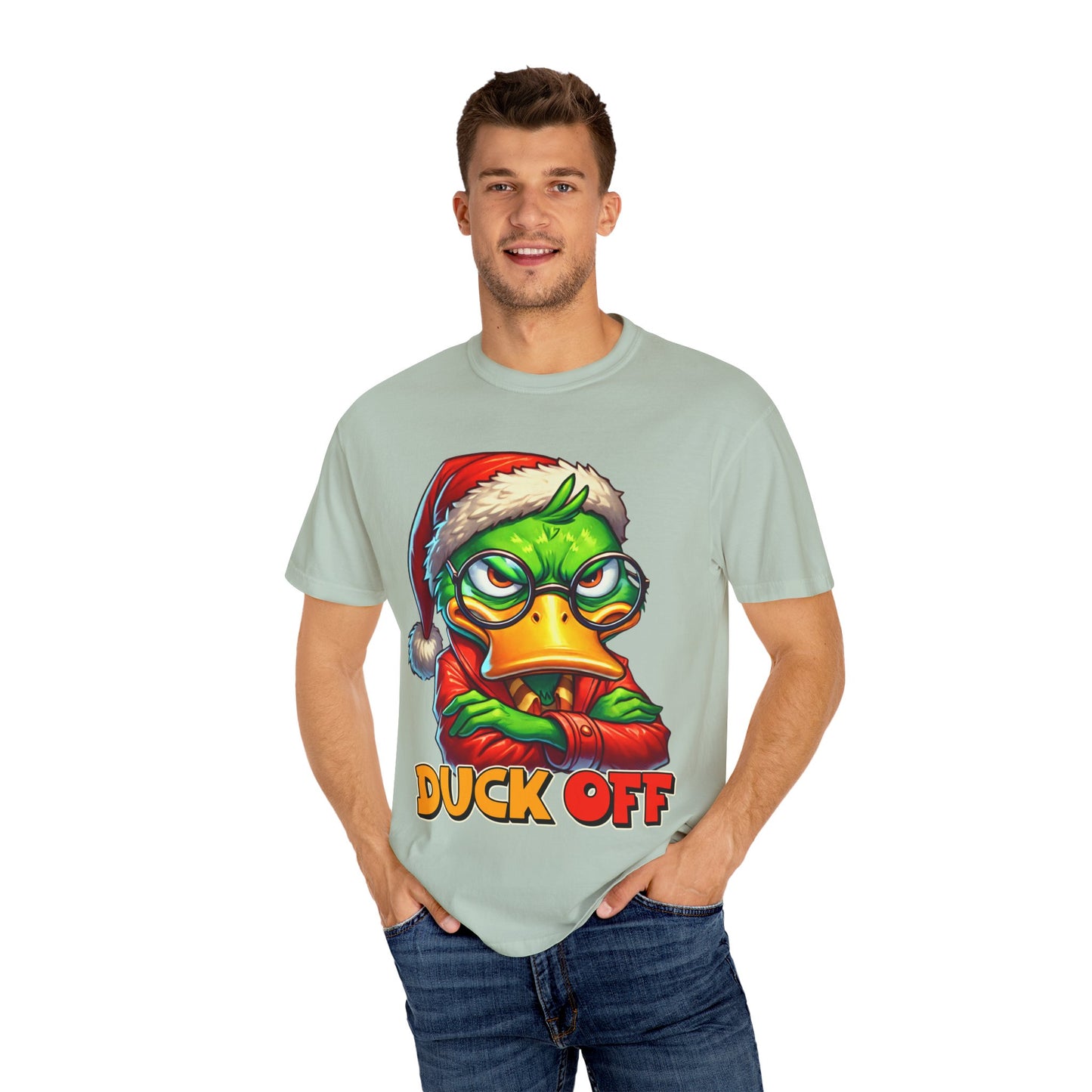 Unisex T-shirt (Duck Off Christmas)