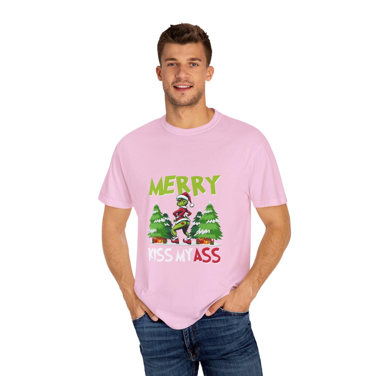 Unisex T-shirt (Merry Kiss My Ass)