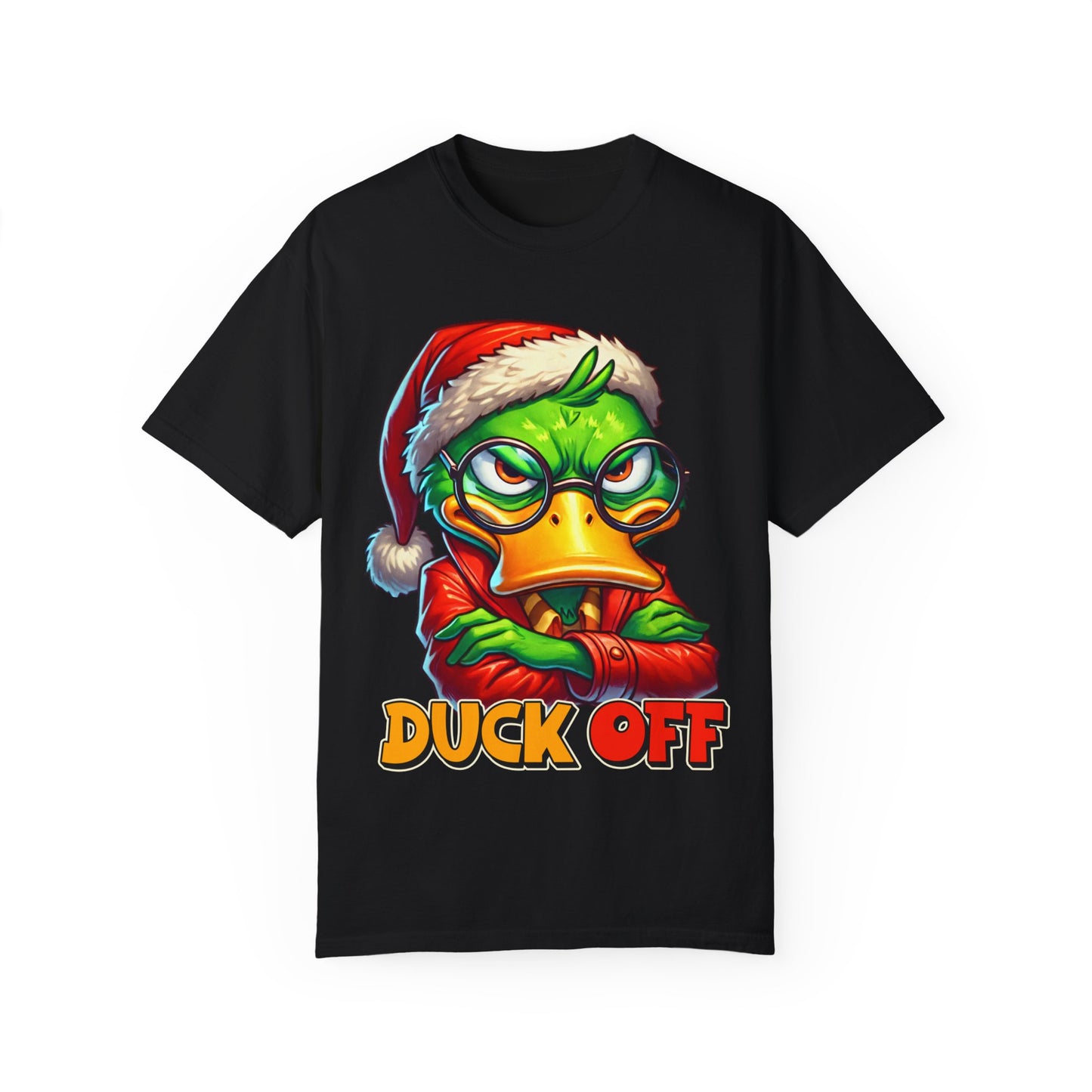 Unisex T-shirt (Duck Off Christmas)