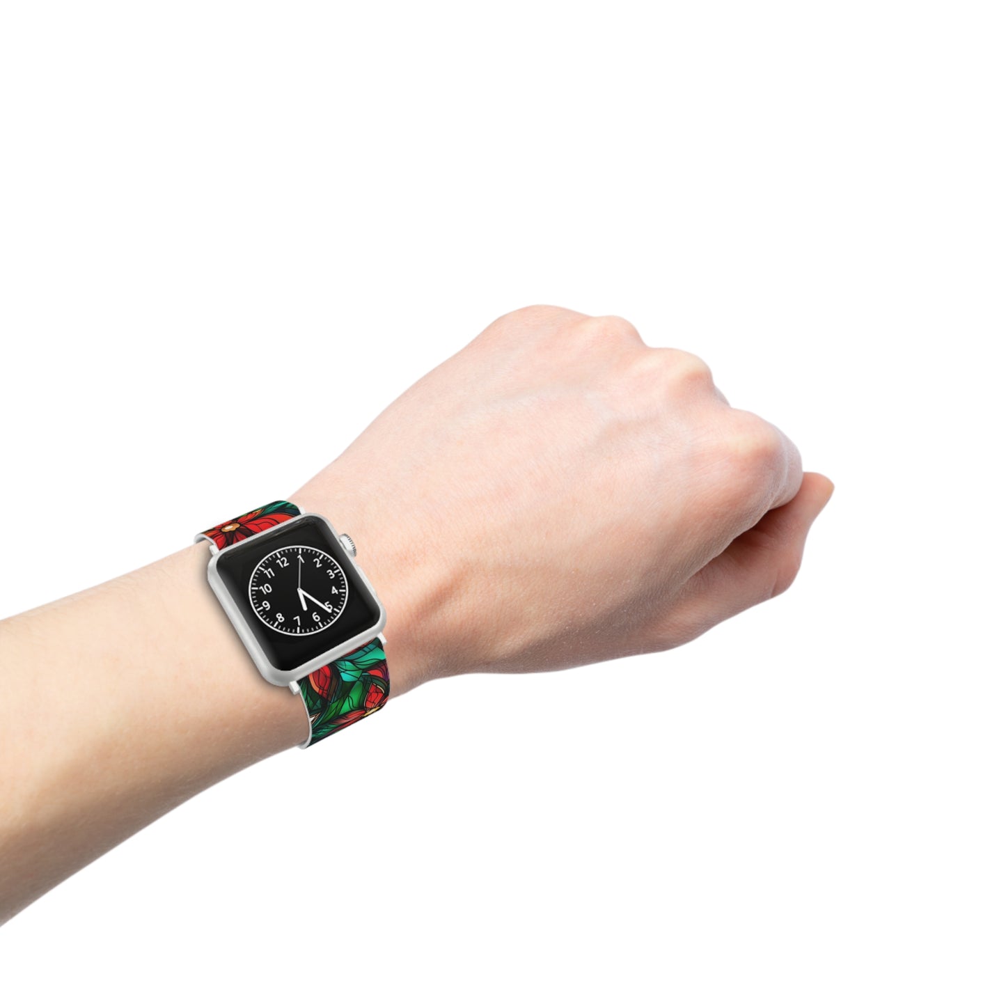 Apple Watch Band (Christmas Floral)