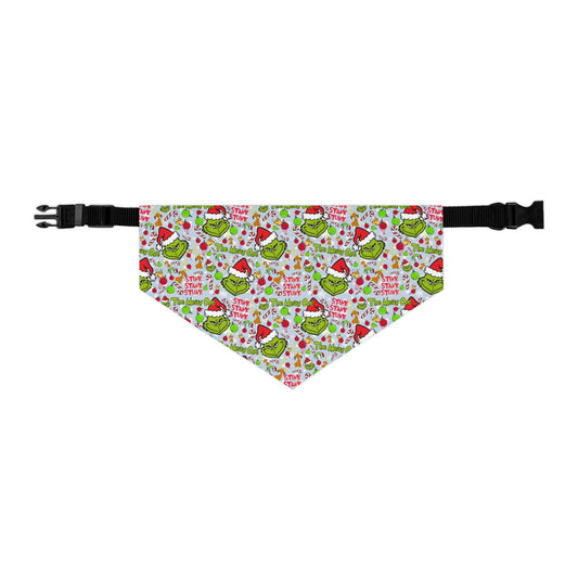 Pet Bandana (Mean Green One)