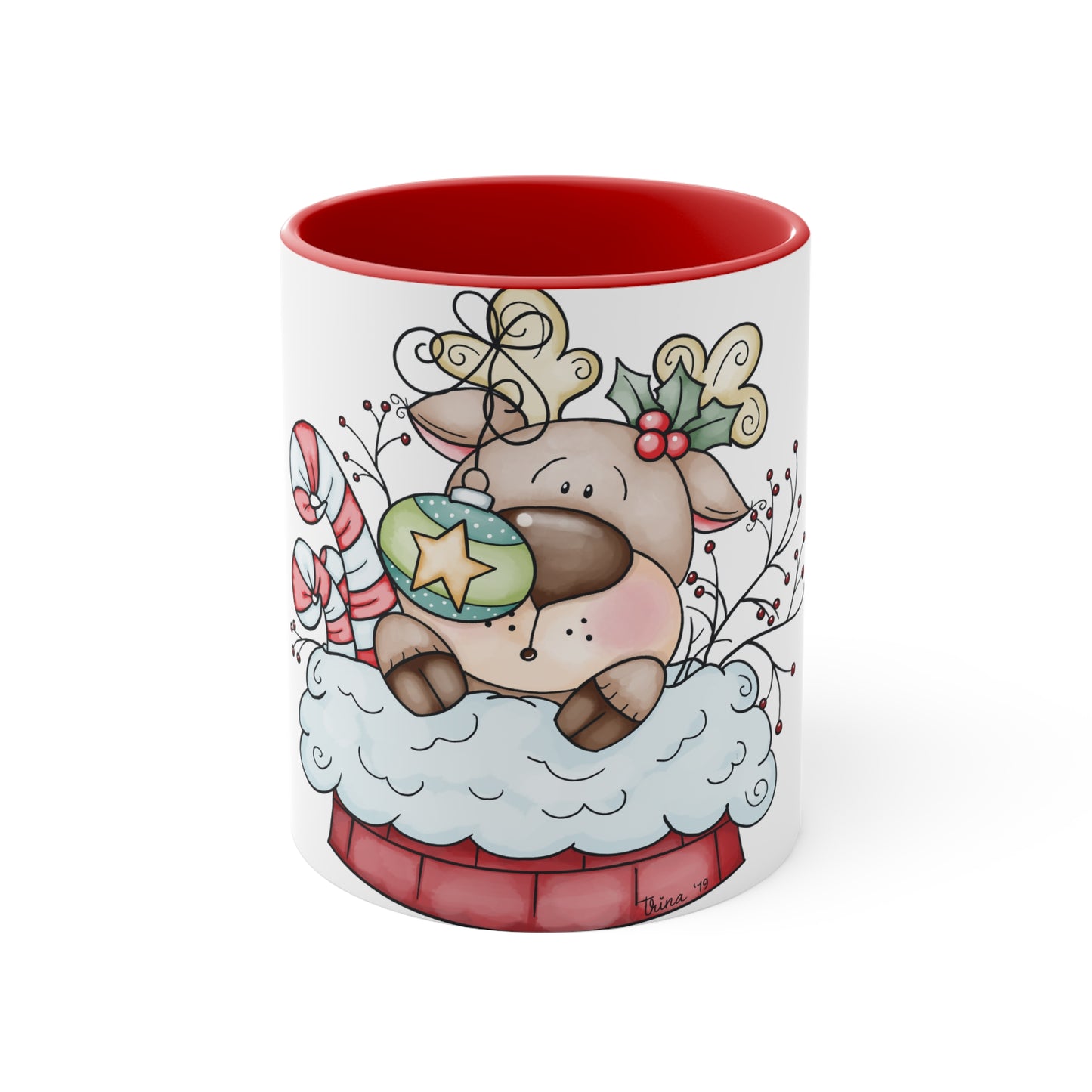 Accent Mug (Reindeer)