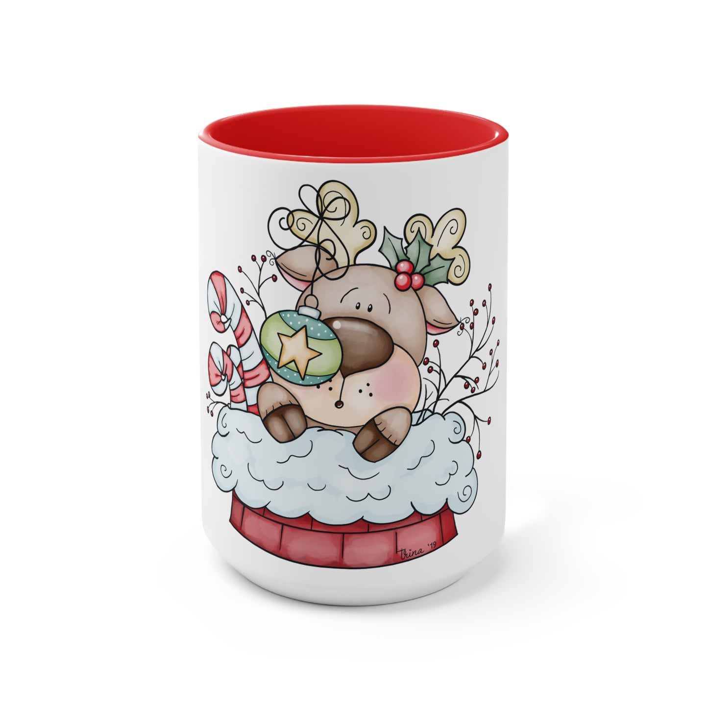 Accent Mug (Reindeer)