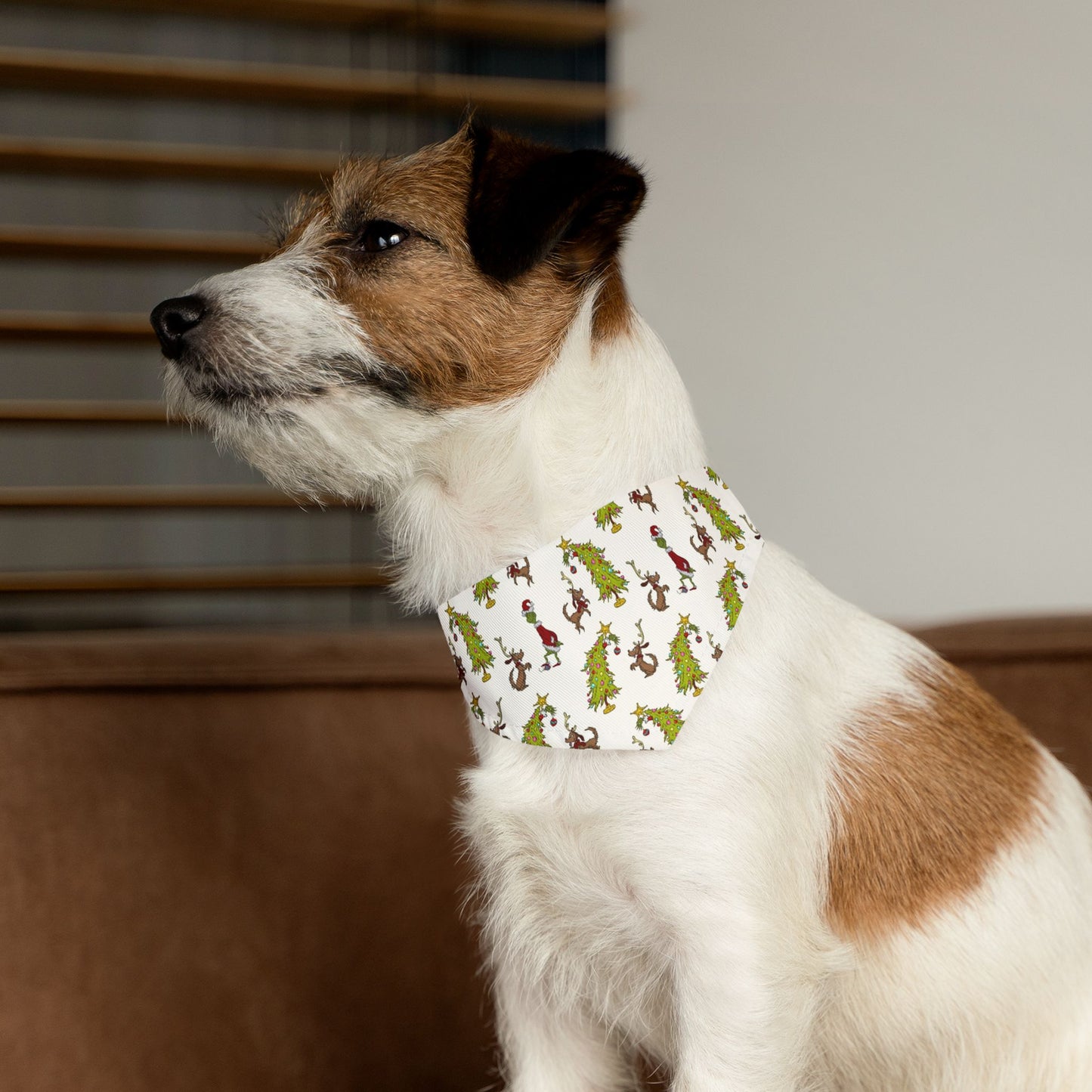 Pet Bandana (Christmas Trees)