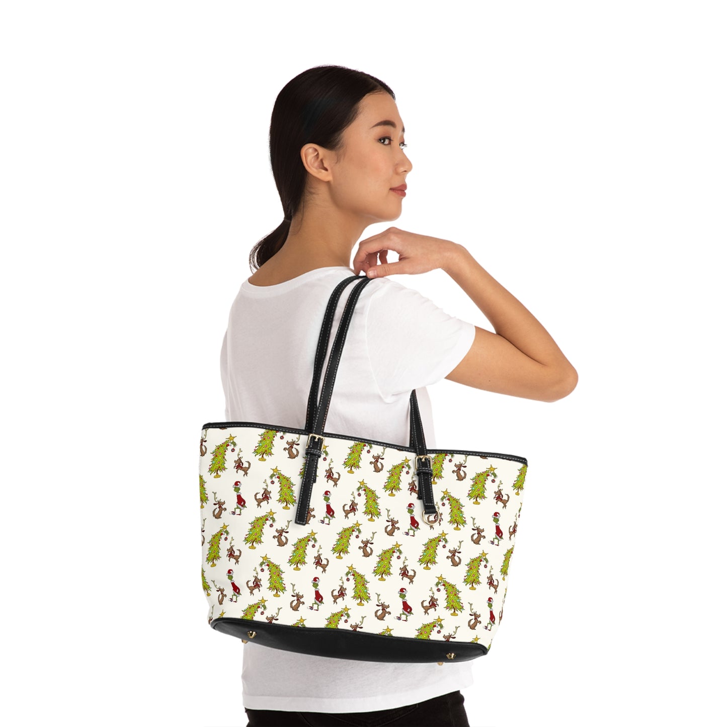 Shoulder Bag (Christmas Trees)