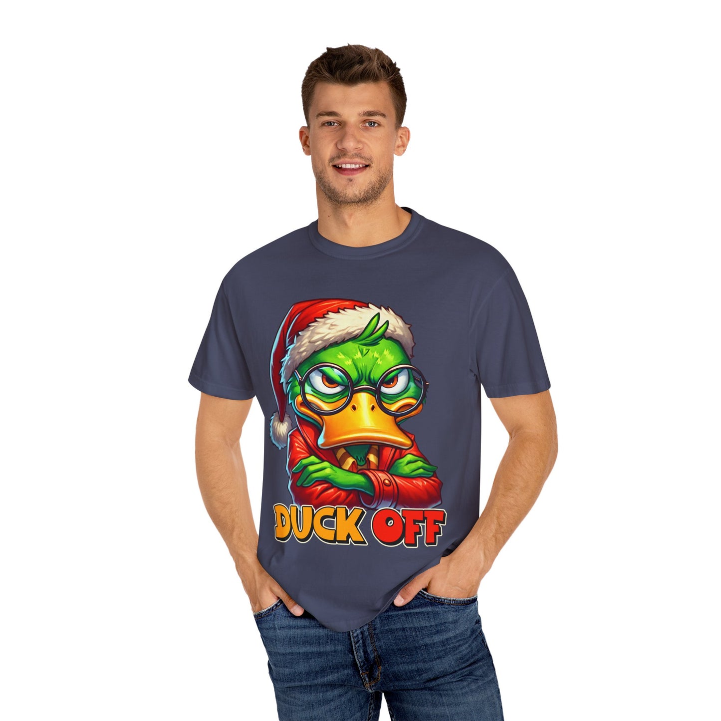 Unisex T-shirt (Duck Off Christmas)