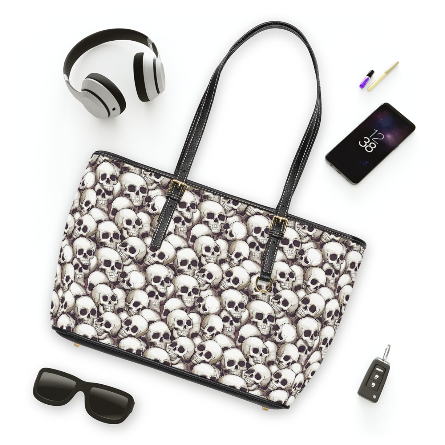 Shoulder Bag (Skulls)