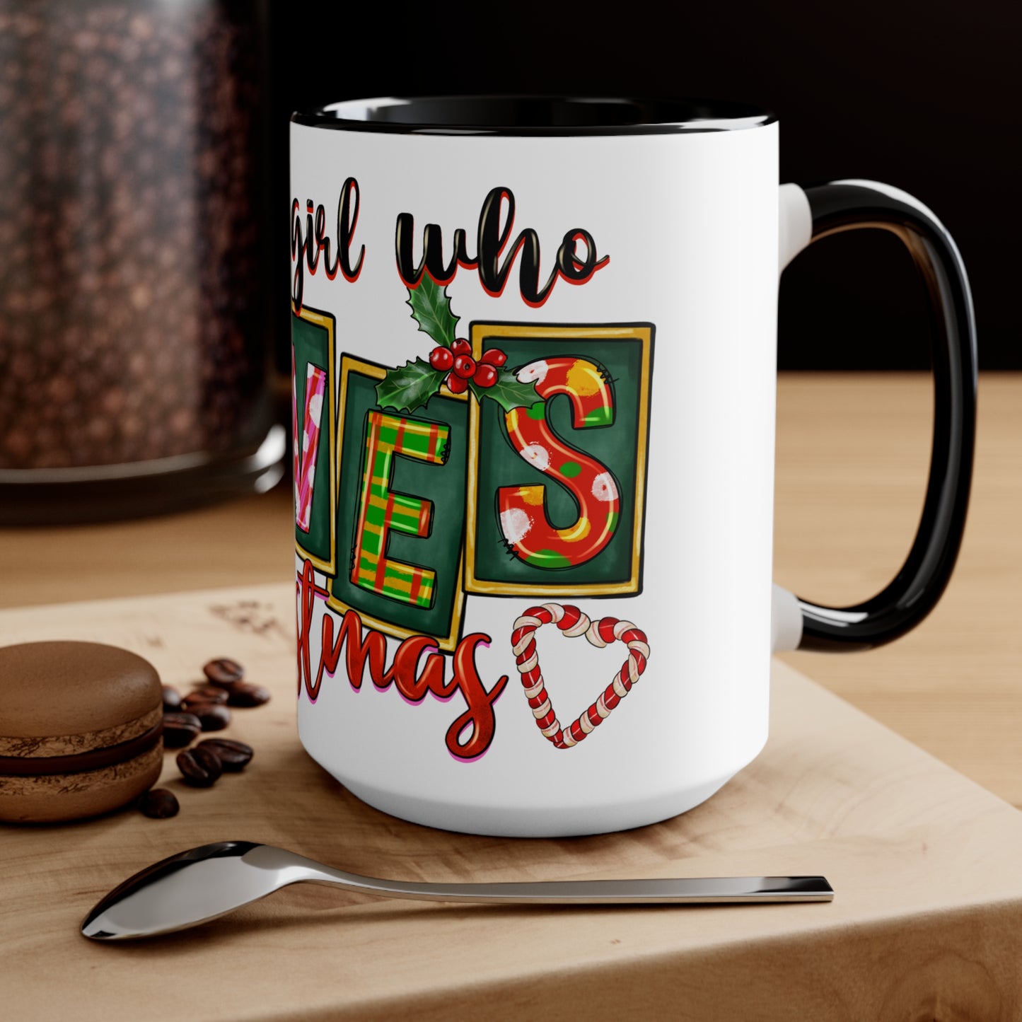 Accent Mug (Just a Girl Who Loves Christmas)