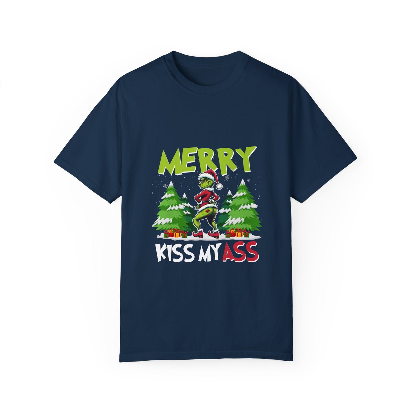 Unisex T-shirt (Merry Kiss My Ass)