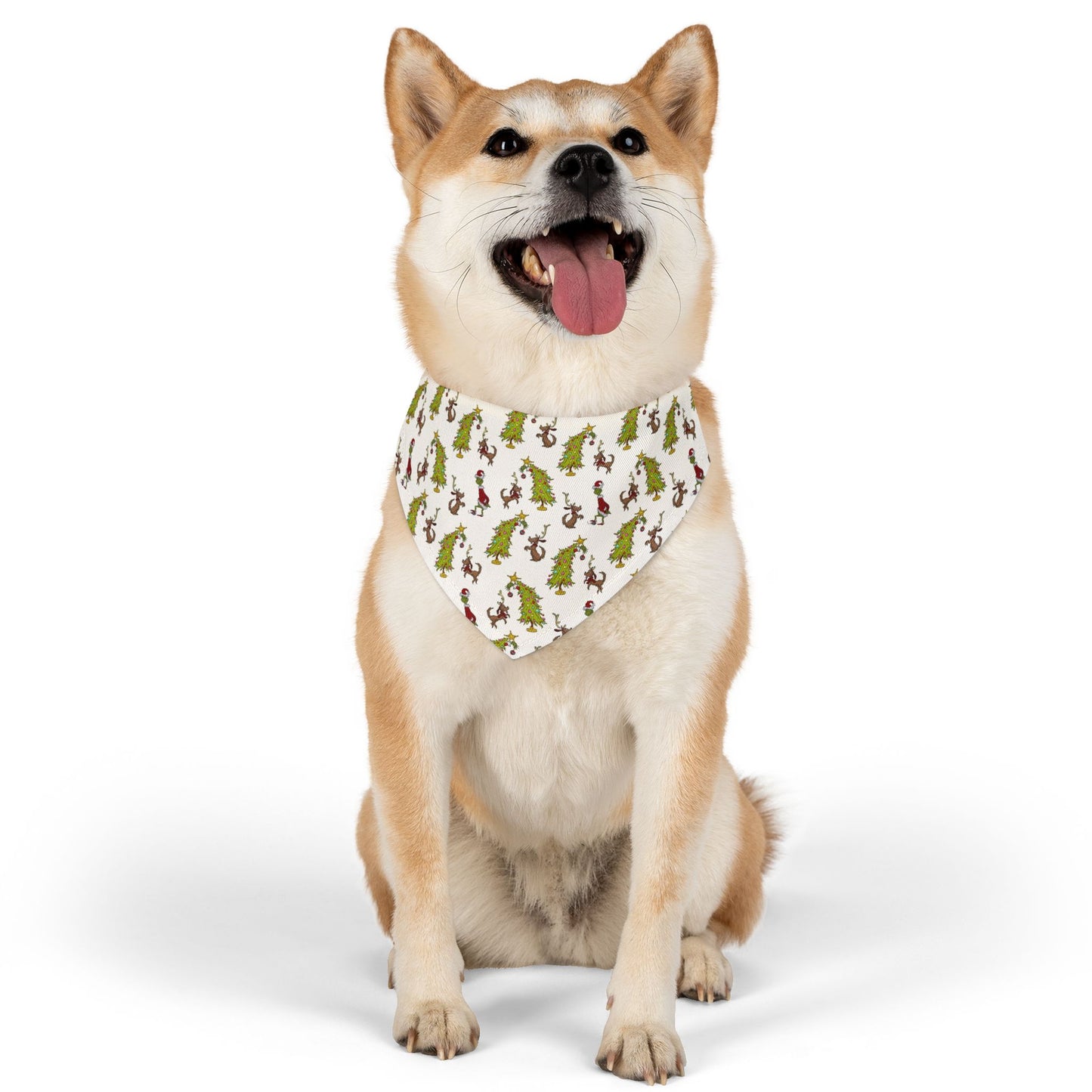 Pet Bandana (Christmas Trees)