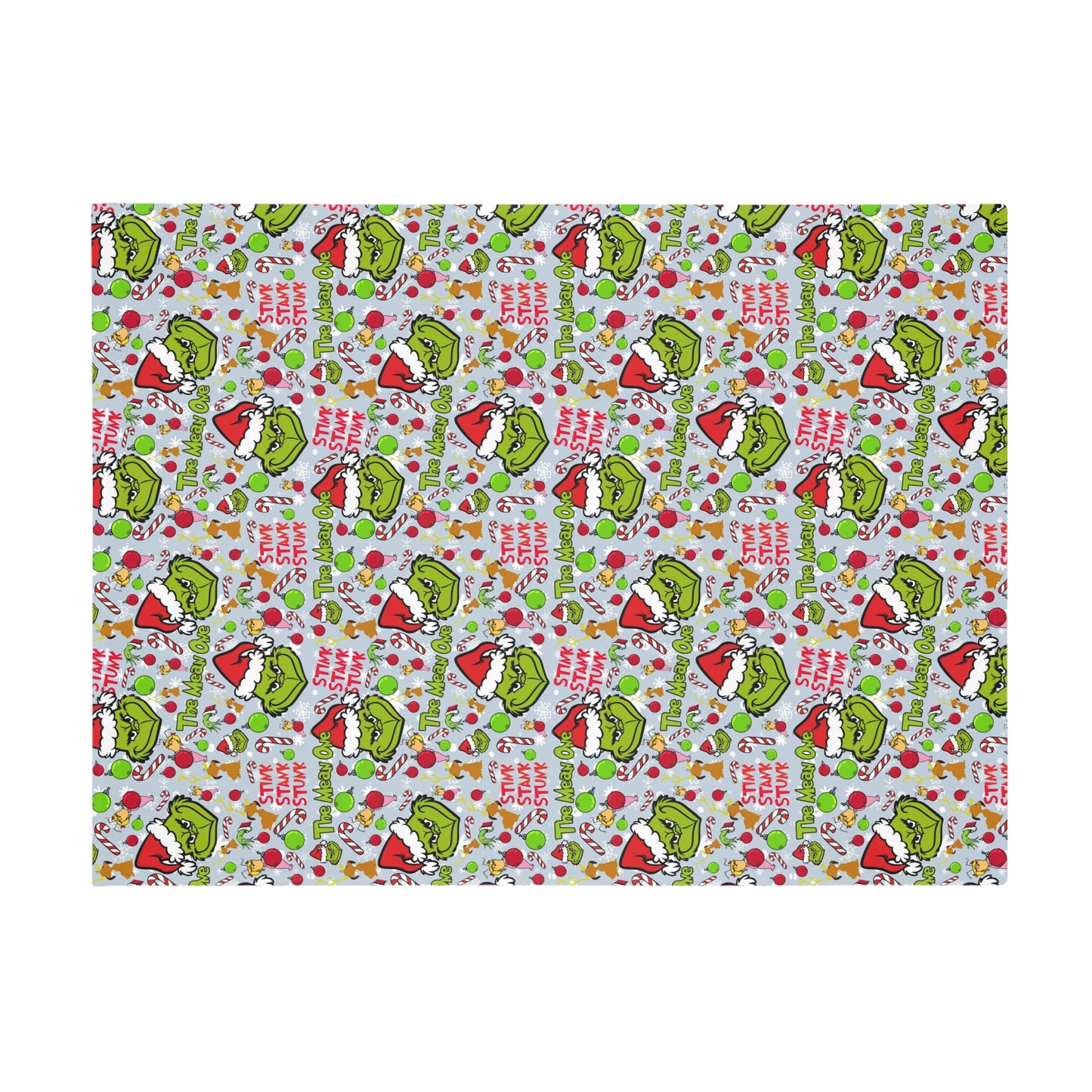 Holiday Fleece Blanket (The Mean One)