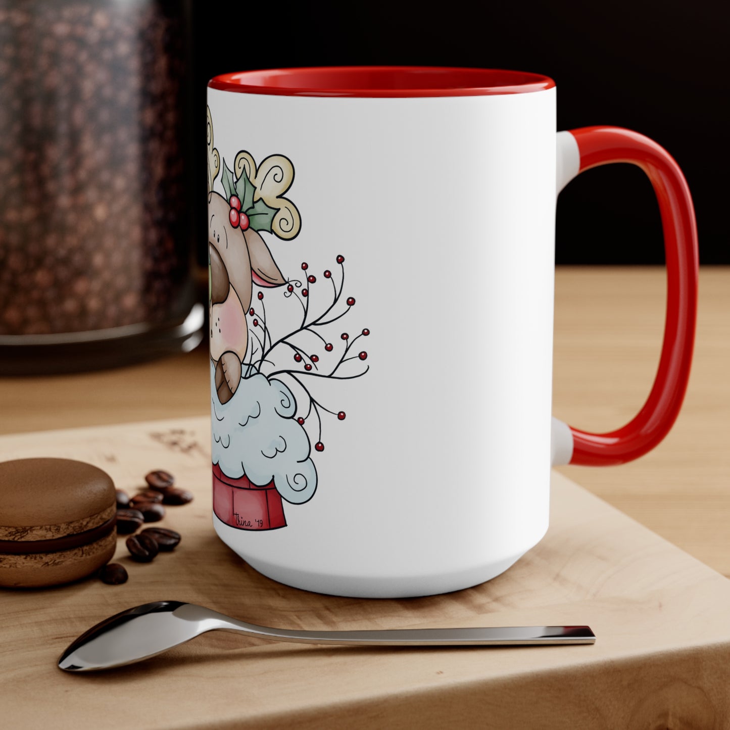 Accent Mug (Reindeer)