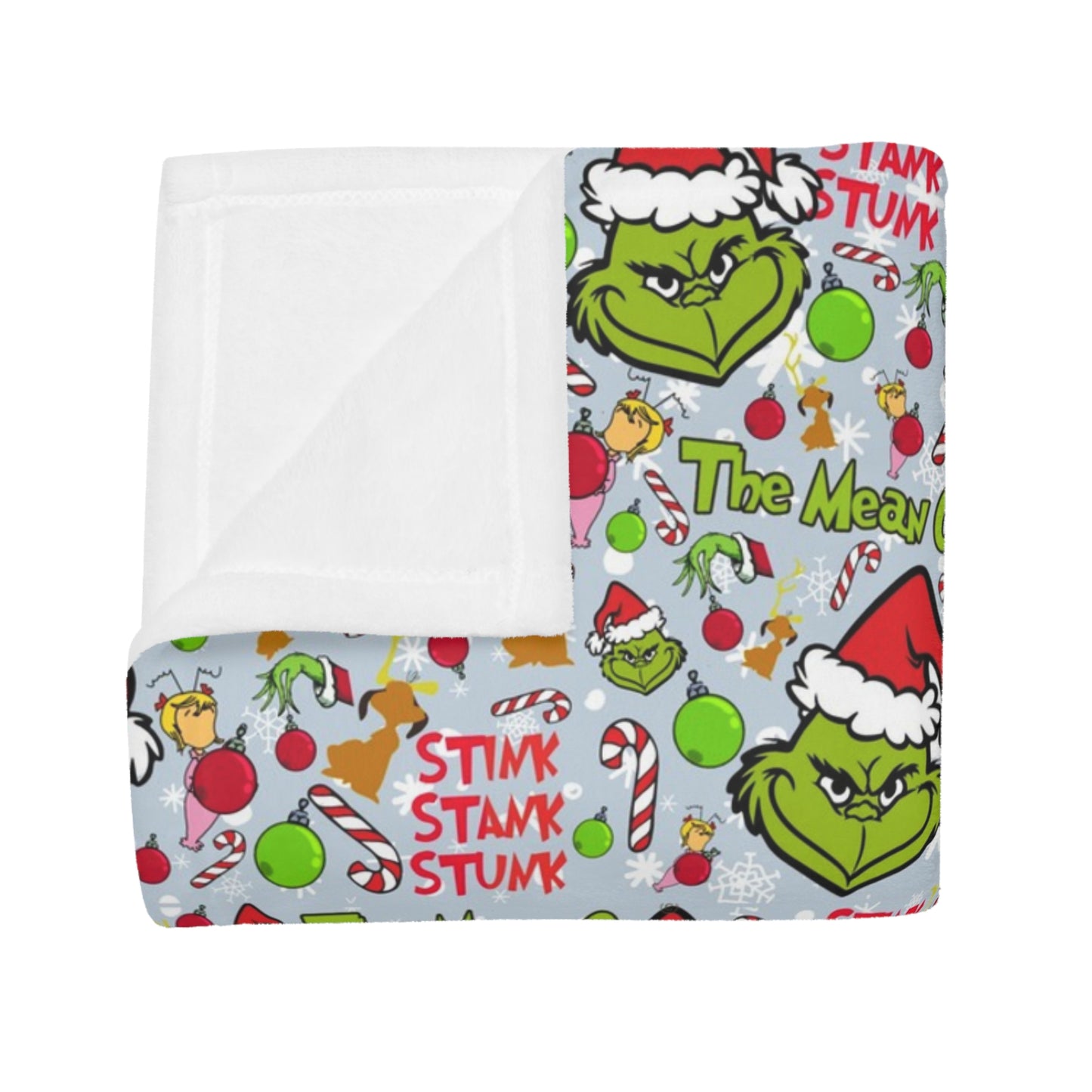 Holiday Fleece Blanket (The Mean One)