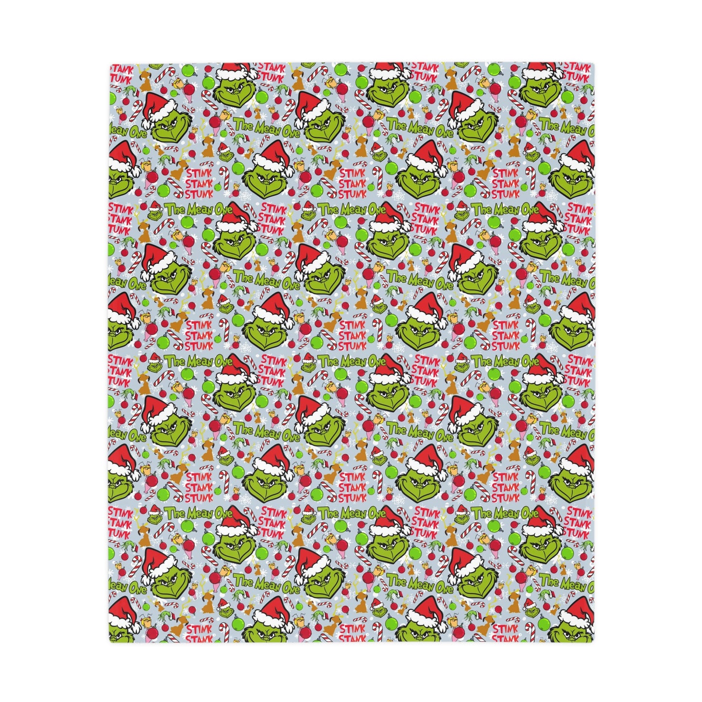 Holiday Fleece Blanket (The Mean One)