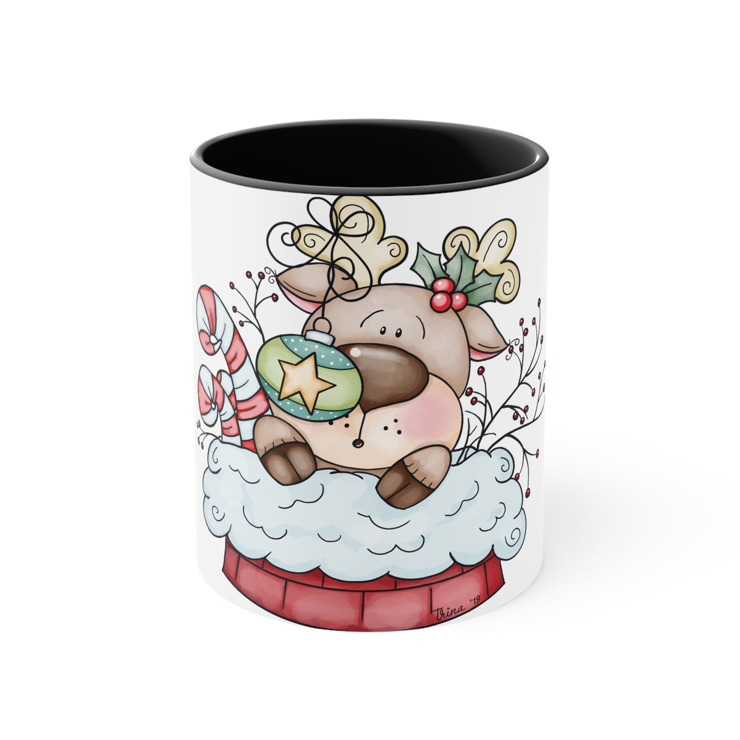 Accent Mug (Reindeer)