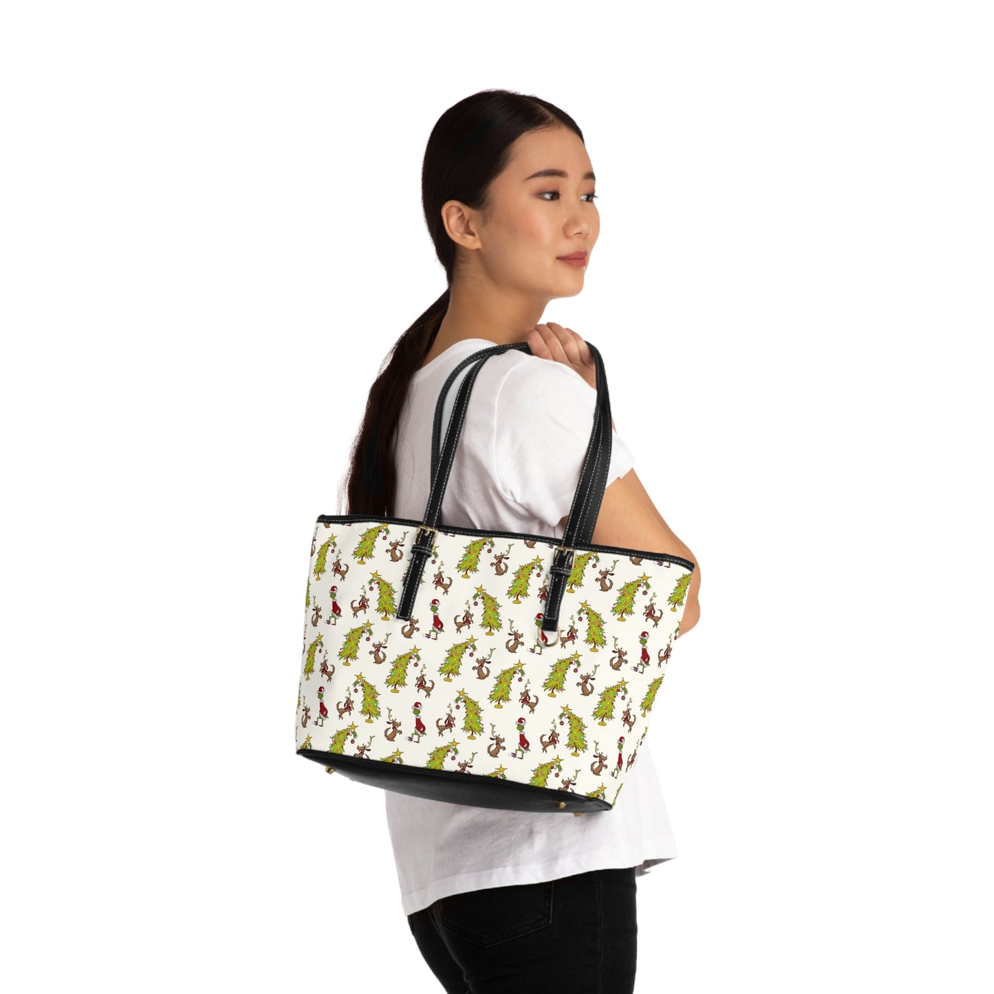 Shoulder Bag (Christmas Trees)