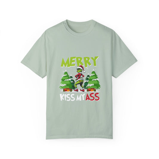 Unisex T-shirt (Merry Kiss My Ass)