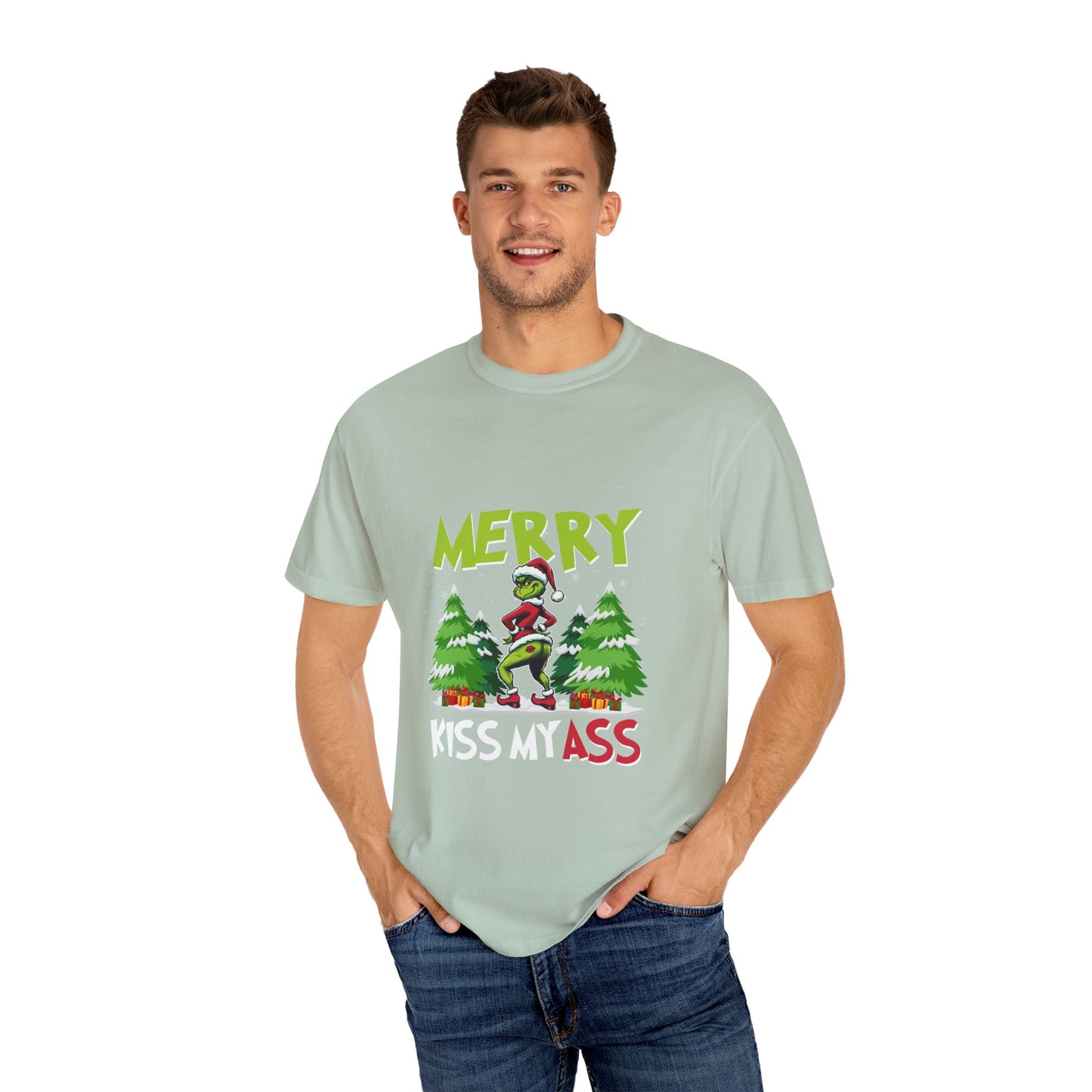 Unisex T-shirt (Merry Kiss My Ass)