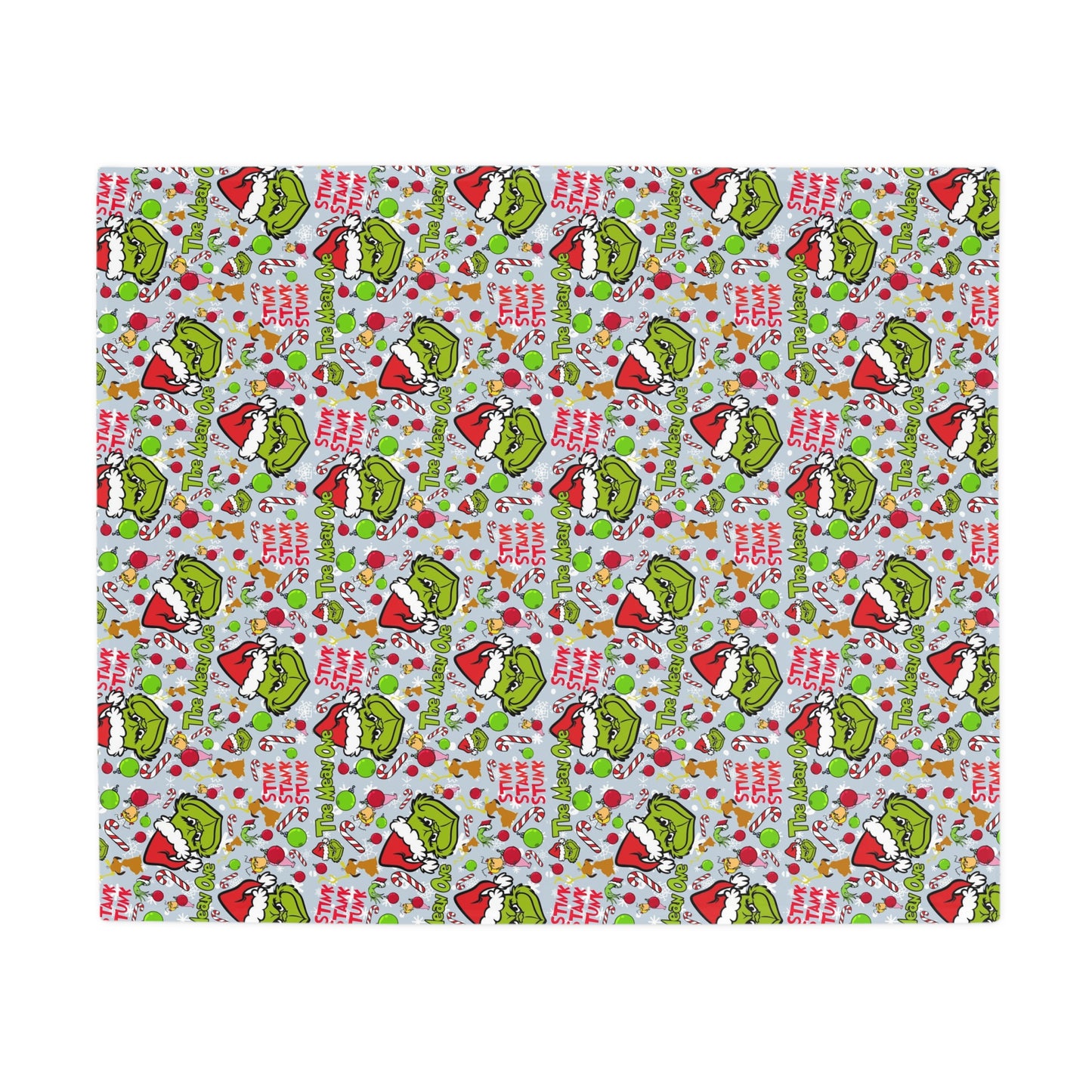 Holiday Fleece Blanket (The Mean One)